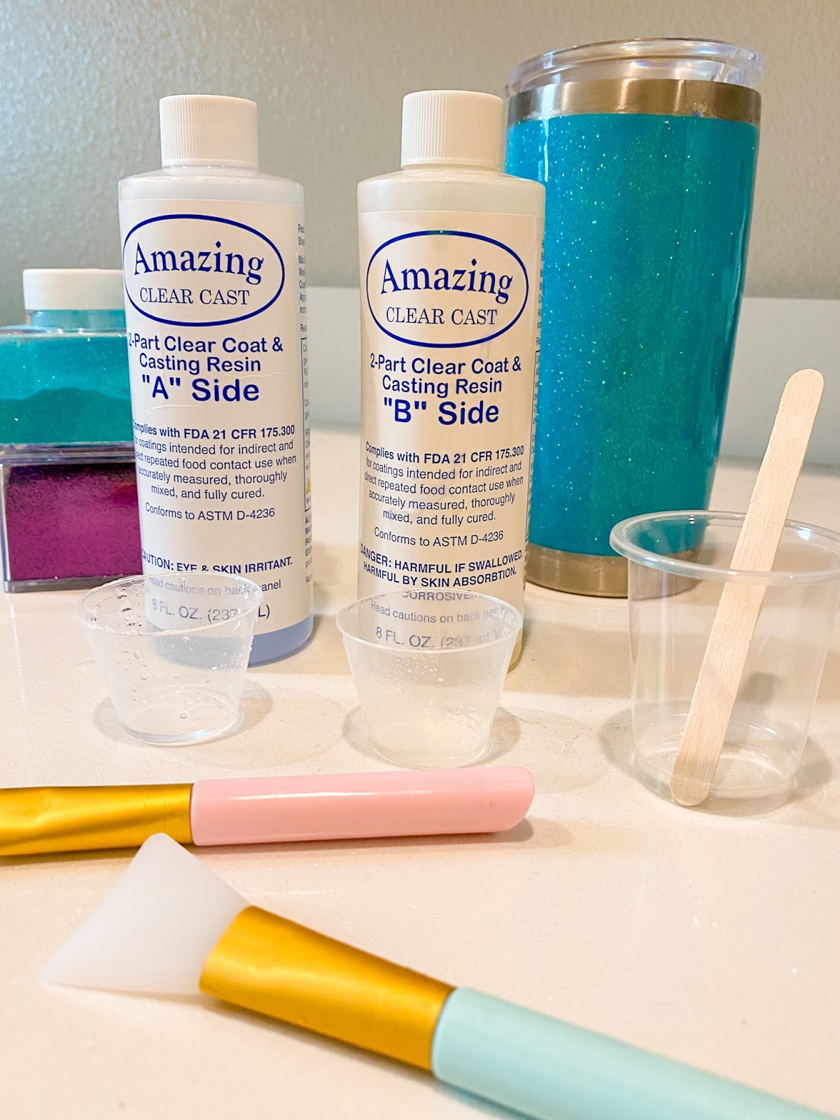 How to make epoxy tumblers deals